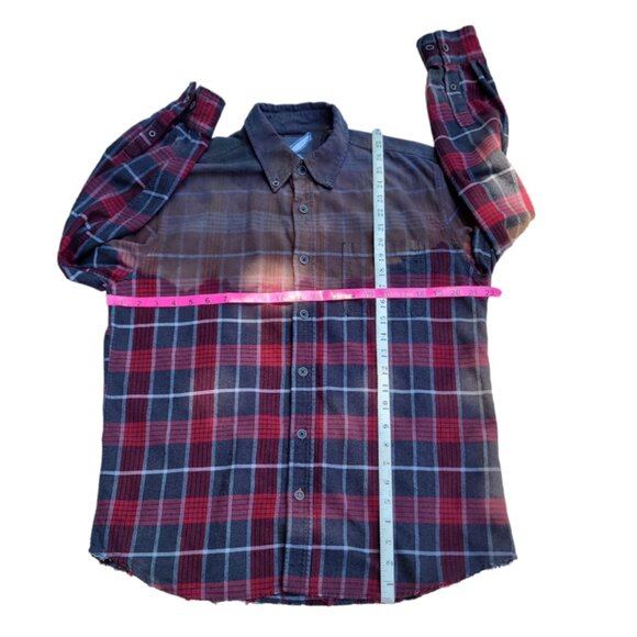 Bunny Rabbit UPCYCLED Flannel | Large - Picture 3 of 6